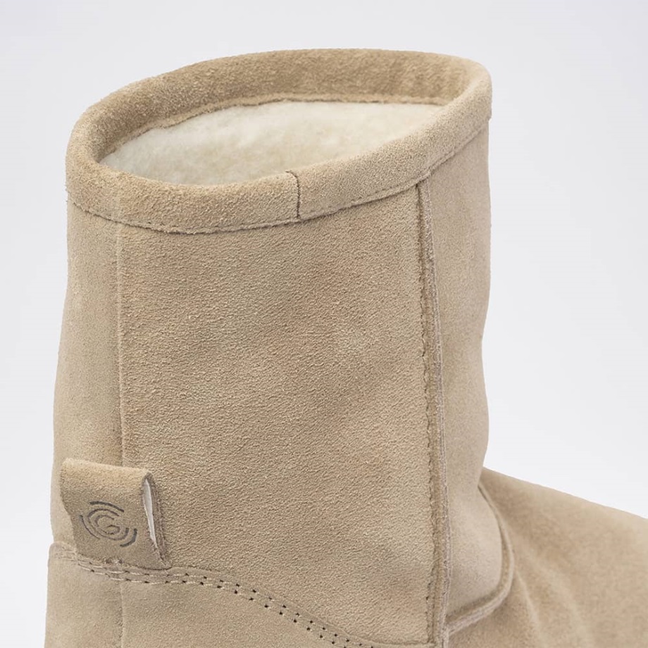 Groundies Suomi Beige Cozy Boot Women