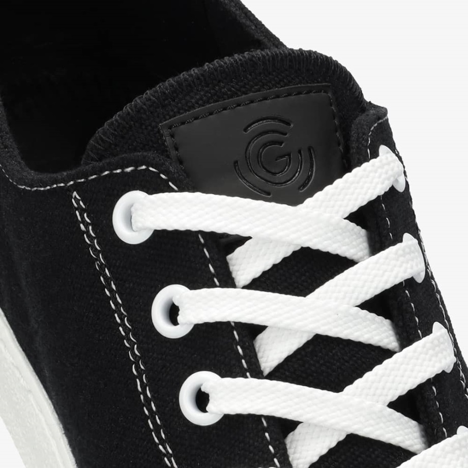 Groundies Suomi True Star Matala Vegaani Miehet Musta