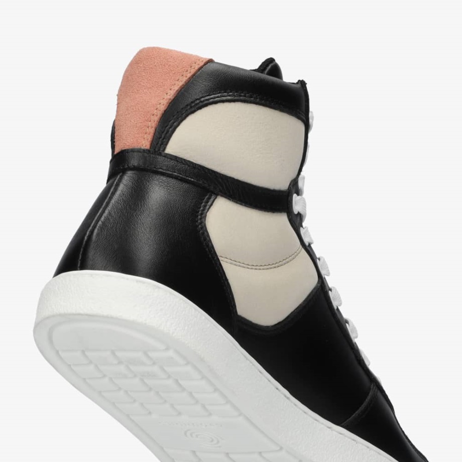 Hamptons High Women Black/beige Groundies Suomi