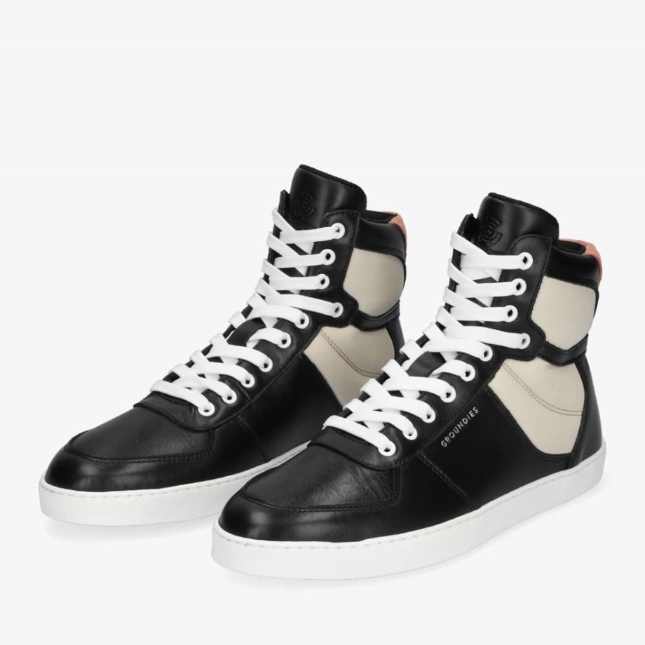 Hamptons High Women Black/beige Groundies Suomi