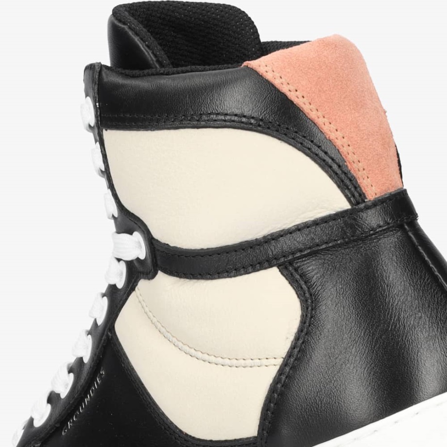 Hamptons High Women Black/beige Groundies Suomi