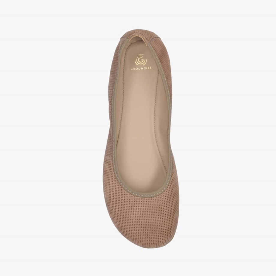 Lily Women Groundies Suomi Taupe