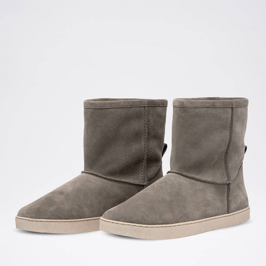 Taupe Groundies Suomi Cozy Boot Women